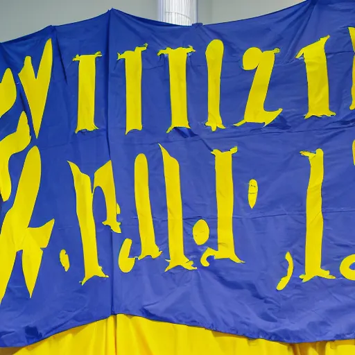 Prompt: a meeting of cat wizards dressed in yellow raincoats. A banner that reads 'Wiz Biz only, Fools' adorns the hall in which the meeting is happening. Hypermaximalistic, hyper detailed 4k resolution photo realistic