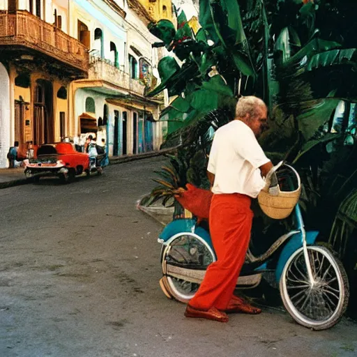 Prompt: Luis inacio Lula Vacation in Cuba, photo made by Slim Aarons, award winning