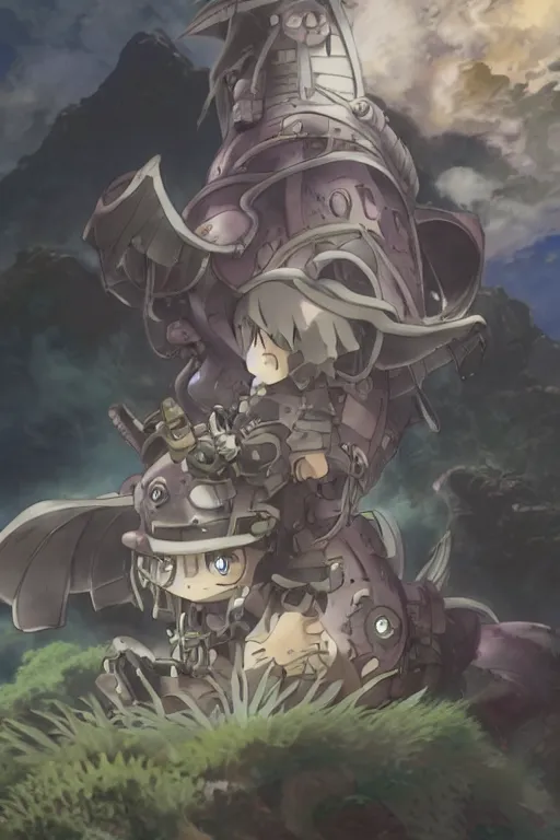 made in abyss season two key visual - Anime Trending