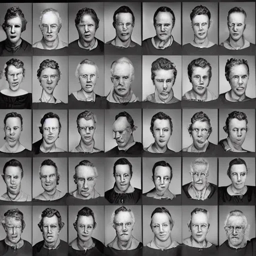 Prompt: all the people named Harrold merged into one person, studio photography by Richard Avedon