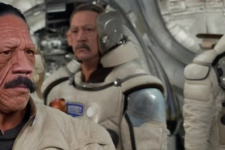 Prompt: danny trejo in in interstellar