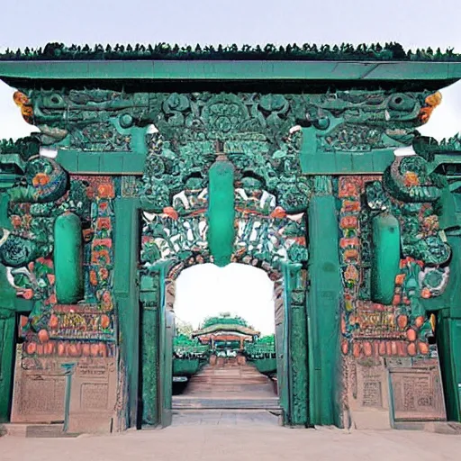 Prompt: the jade gates are known for their beauty, but what they are lesser known for is lesser known.