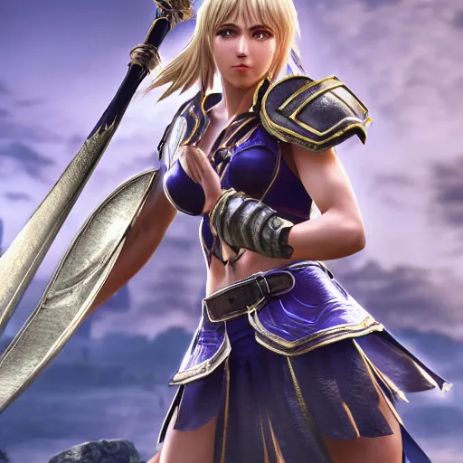 Image similar to sophitia alexandra from soulcalibur, octane render, detailed, 4k, portrait, detailed face, beautiful,