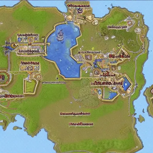 Prompt: Washington DC in World of Warcraft