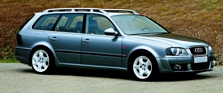 Prompt: Flannel Audi A4 B6 Avant (2002)