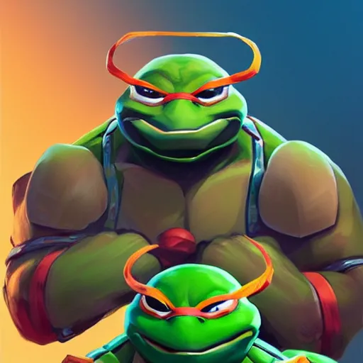 Image similar to face icon stylized minimalist teenage mutant ninja turtles, loftis, cory behance hd by jesper ejsing, by rhads, makoto shinkai and lois van baarle, ilya kuvshinov, rossdraws global illumination