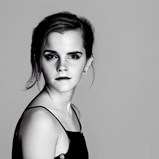 Prompt: Emma Watson, XF IQ4, f/1.4, ISO 200, 1/160s, 4K, RAW, unedited, symmetrical balance, in-frame