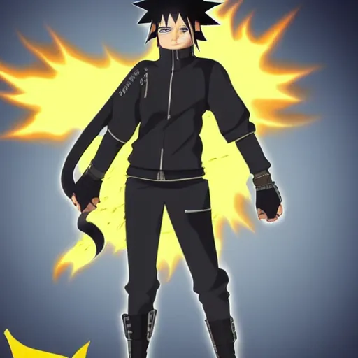 Image similar to concept art of a new naruto final boss ultra detailed