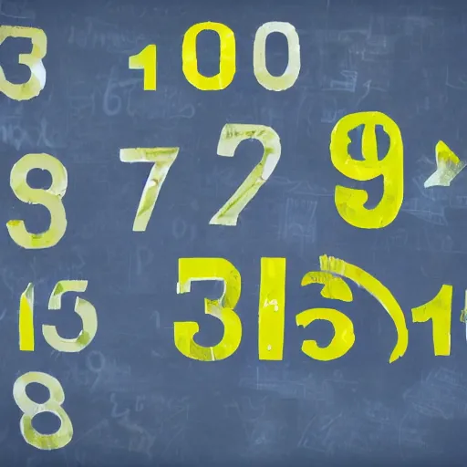 Prompt: Numbers As A New Language Capital Steez