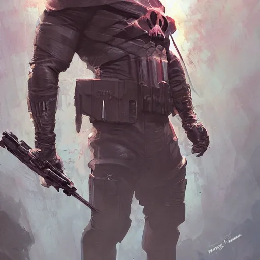 Prompt: Punisher from MC, by Stanley Artgerm Lau, WLOP, Rossdraws, James Jean, Andrei Riabovitchev, Marc Simonetti, Yoshitaka Amano, ArtStation, CGSociety,