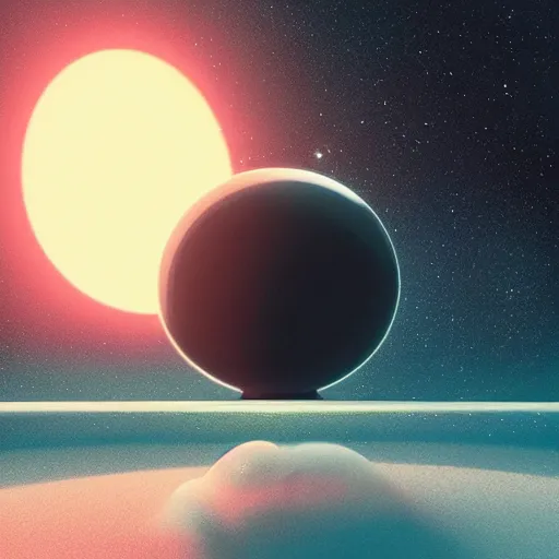 Prompt: A beautiful conceptual art of a black hole. This hole appears to be a portal to another dimension or reality, and it is emitting a bright, white light. There are also stars and other celestial objects around it. by Mike Winkelmann, by Goro Fujita