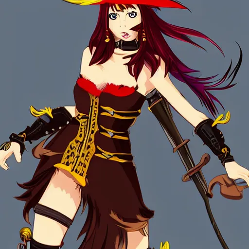 Anime Pirate Girl by VexyFate on DeviantArt