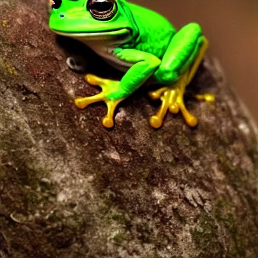 Image similar to Good night! Cute frog.