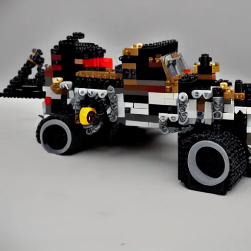 Image similar to mad Max lego