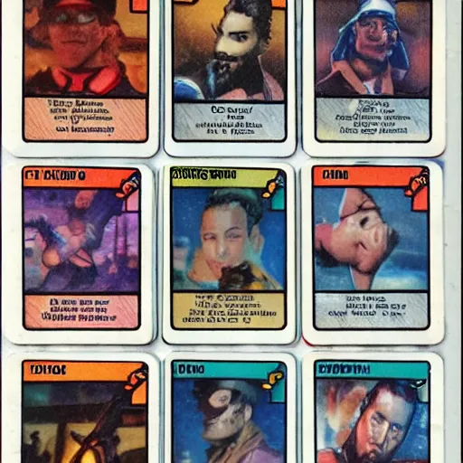 Prompt: trading card game trading card