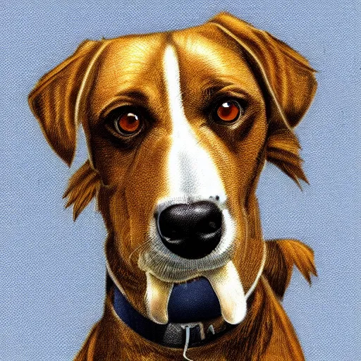 Prompt: ultra detailed portrait of a dog