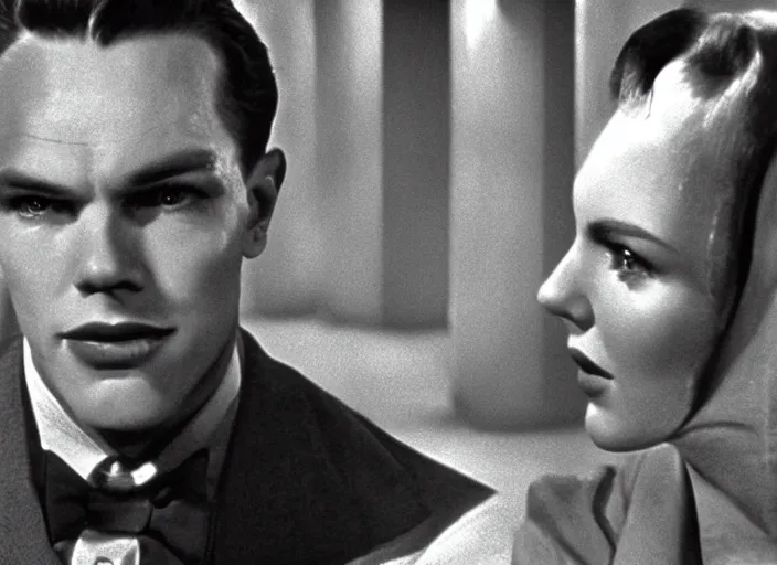 Prompt: scene from the 1947 science fiction film Gattaca, incredible detail