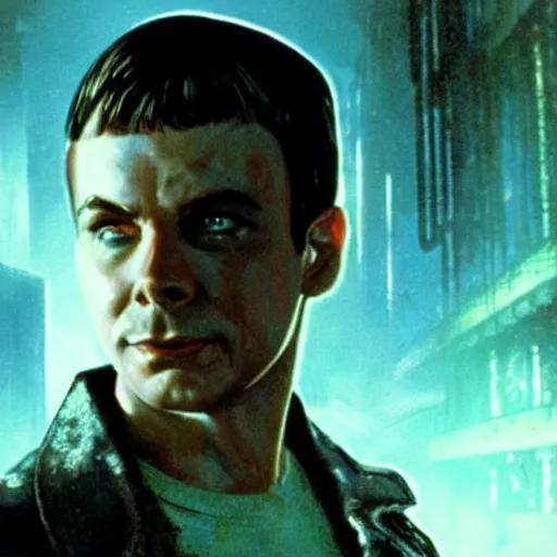 Image similar to Sheldon in Blade Runner