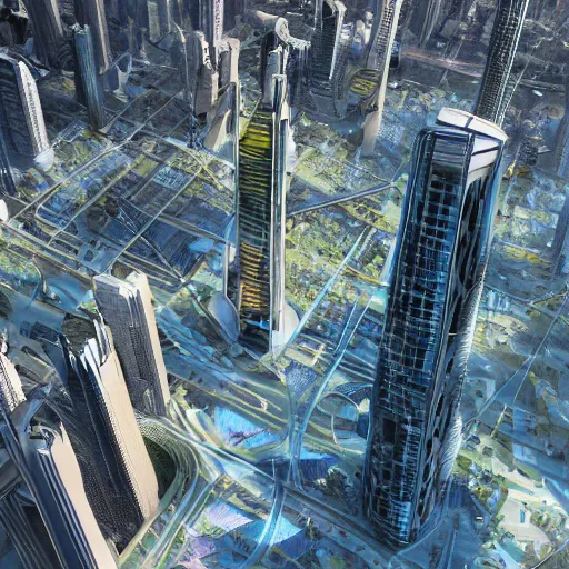 Image similar to City of Future, detailed photo, photorealistic