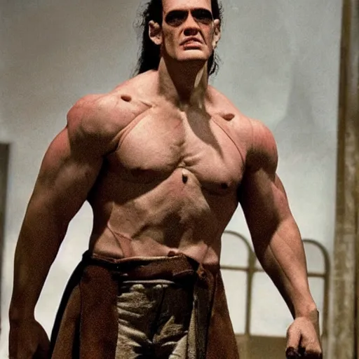 Prompt: handsome frankenstein, muscular frankenstein, powerful frankenstein, giant frankenstein, colossal frankenstein, gorgeous frankenstein, beautiful frankenstein, award - winning frankenstein