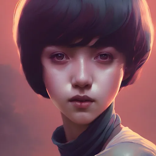 Image similar to bruffindust, by tom bagshaw and ilya kuvshinov, rtx rendering, octane render 1 2 8 k, maya, extreme high intricate details by wlop, digital anime art by ross tran, medium shot, composition by sana takeda, dramatic lighting by greg rutkowski