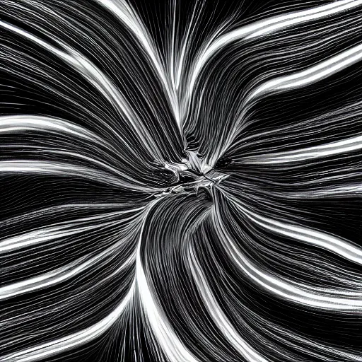 Image similar to freeform ferrofluids, beautiful dark chaos, swirling black, 4 k, award winning photo