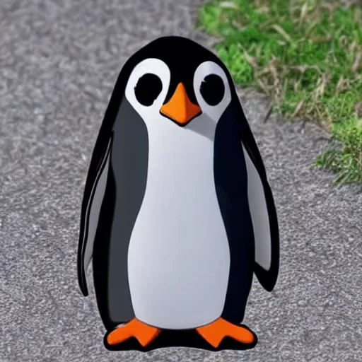 Image similar to penguin anime girl