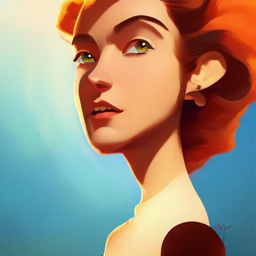 Image similar to face icon stylized minimalist gone with the wind 1 9 3 9, loftis, cory behance hd by jesper ejsing, by rhads, makoto shinkai and lois van baarle, ilya kuvshinov, rossdraws global illumination