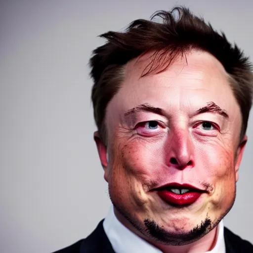 Image similar to down syndrome elon musk