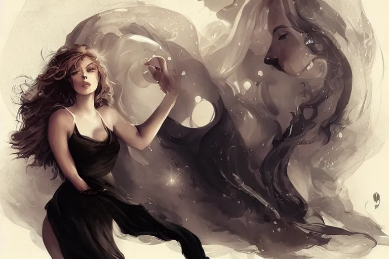 Prompt: hour glass, good night, surreleastic, coherent composition, by Charlie Bowater, by Yuumei