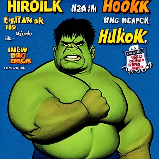 Prompt: fat hulk