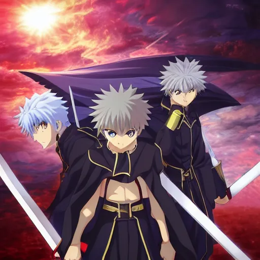 Prompt: Fate/stay night: Unlimited Blade Works