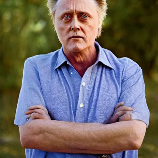 Image similar to photo of the lovechild of christopher walken and martin sheen