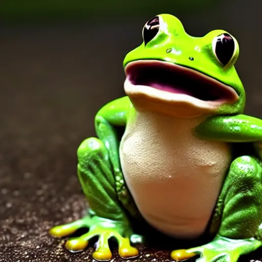 Image similar to frog mem, toad mem