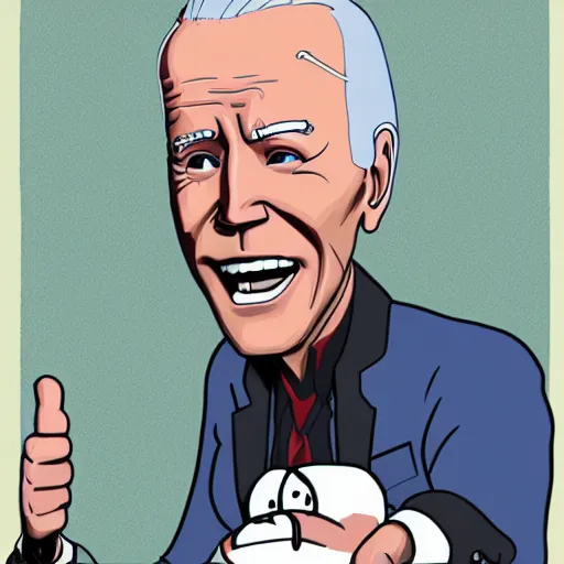 Image similar to joe biden as rick sanchez