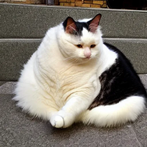 Image similar to really fat cat