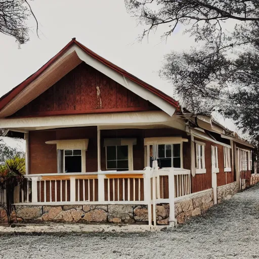 Prompt: photo of a house made of beef