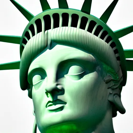 Prompt: Detailed 3d render of the Statue of Liberty