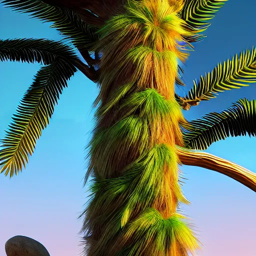 Image similar to photography of a realistic exeggutor animal, ultra detailed, 8 k, cinematic lighting, natural background, trending on artstation, pokemon