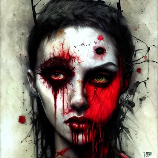 Prompt: the first vampire, by artur bordalo and tom bagshaw and craig davison and guy denning and harumi hironaka, trending on artstation hq, deviantart, pinterest, 4 k uhd image