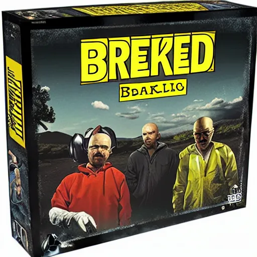 Prompt: breaking bad the board game