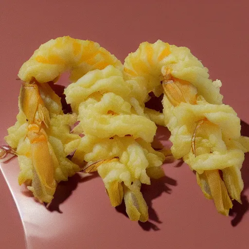 Image similar to tiled design tempura shrimp