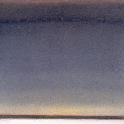 Image similar to the abstract painting'arctic void ', by caspar david friedrich, by rothko