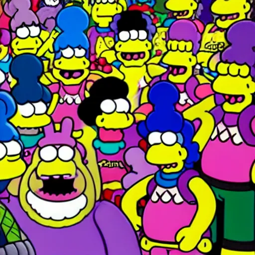 Image similar to kaws kimpsons