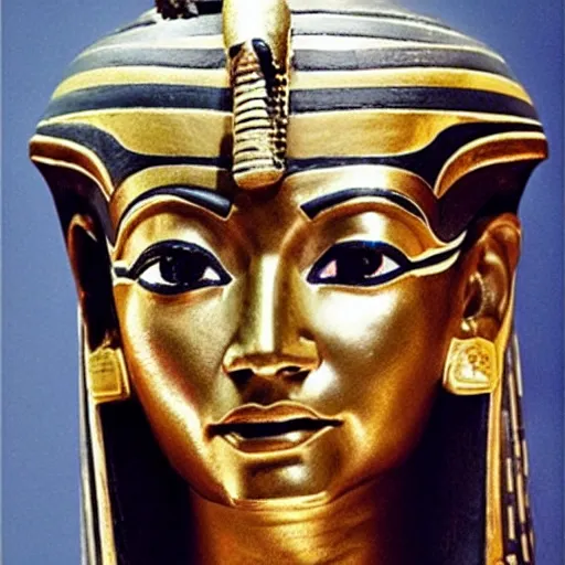 Image similar to johnny depp as osiris the ancient egyptian god