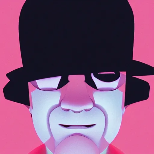 Image similar to face icon stylized minimalist a clockwork orange 1 9 7 1, loftis, cory behance hd by jesper ejsing, by rhads, makoto shinkai and lois van baarle, ilya kuvshinov, rossdraws global illumination