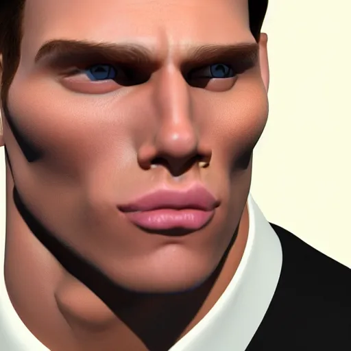 muscular chad gigachad handsome jerma 9 8 5 with thick, Stable Diffusion