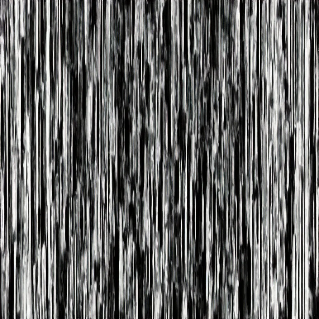 Image similar to barcode distortion