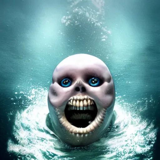 Image similar to the scariest living being in the ocean
