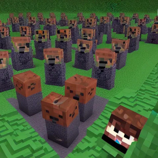 Image similar to Aswang Minecraft mob